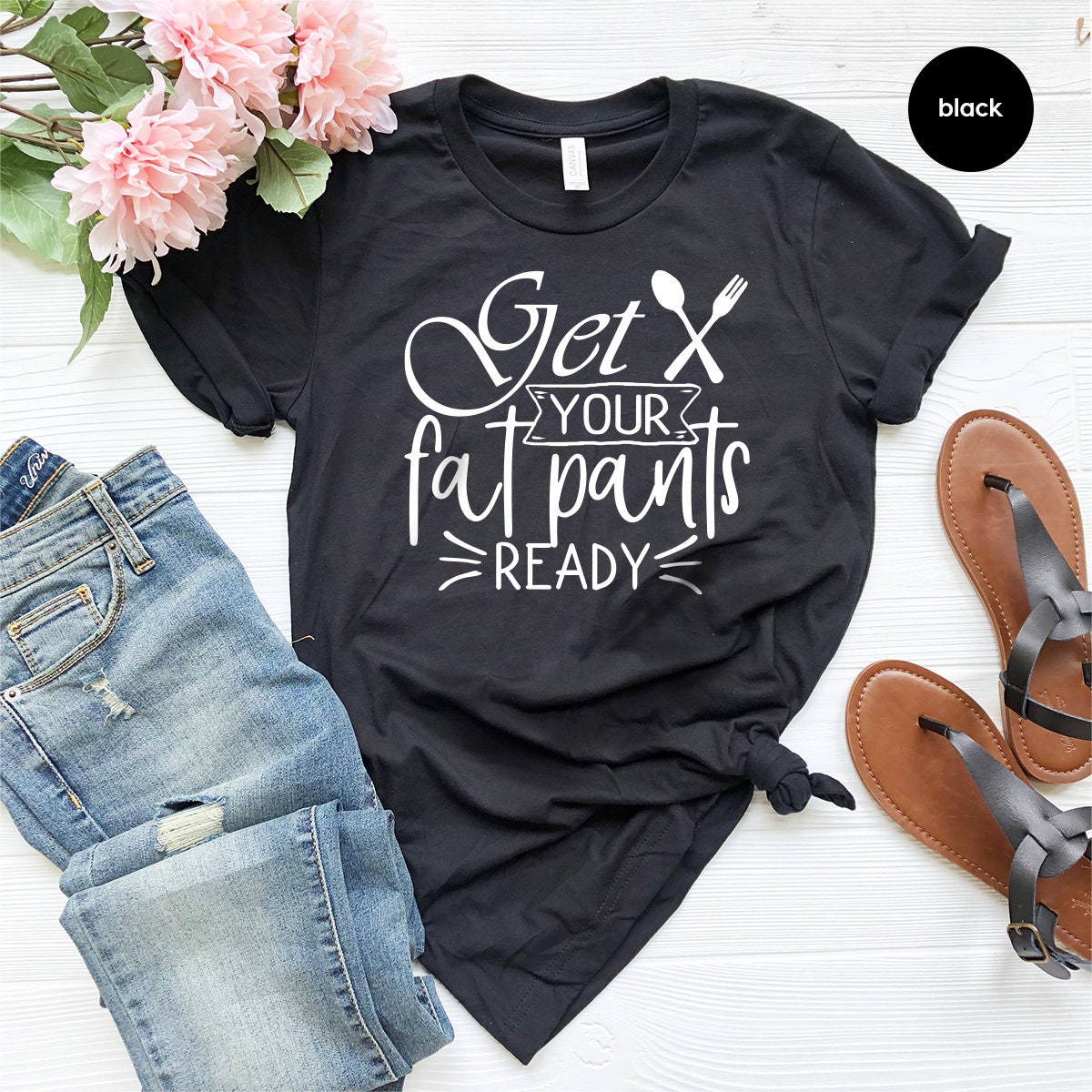 Happy Thanks Giving Shirt, Gift For Thanksgiving, Funny Thanksgiving T Shirt, Get your Fat Pants Ready TShirts, Thanksgiving 2022 T-Shirt - Fastdeliverytees.com