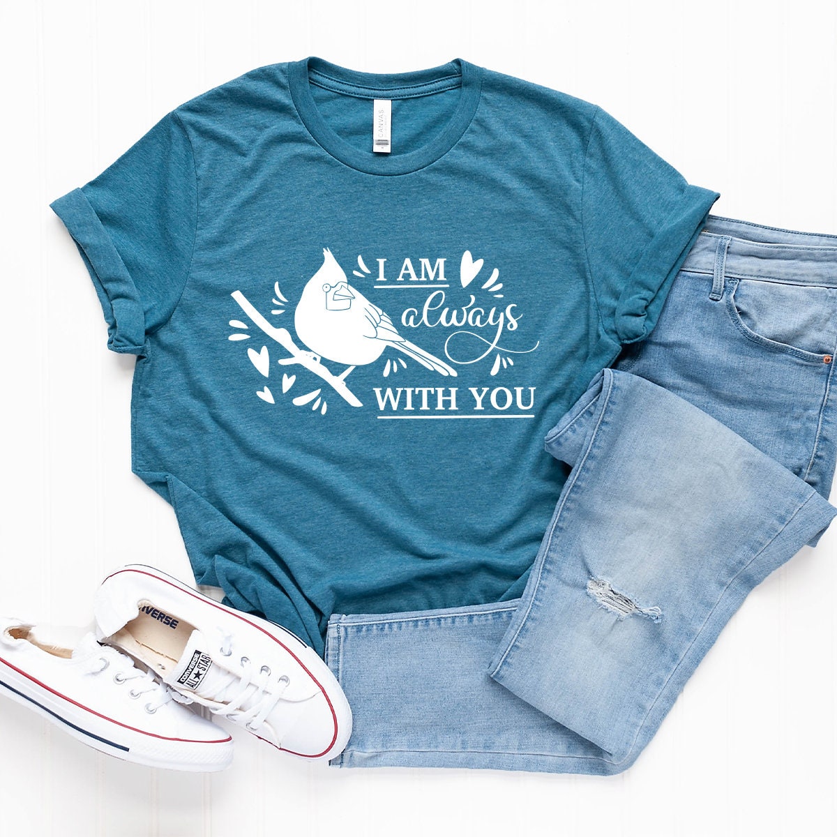 Memorial Shirt, I Am Always With You Shirt, Remembrance Shirt, Rest In Peace Tee, Loss Of Love One Shirt, Bereavement Tee, In Memory Of Tee - Fastdeliverytees.com