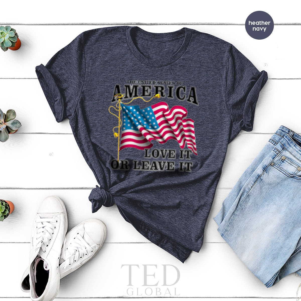 USA Flag Shirt, 4th Of July Shirt, Love It Or Leave It Shirt, American Flag Shirt, Patriotic T Shirt, American Pride Shirt, Patriotic USA - Fastdeliverytees.com