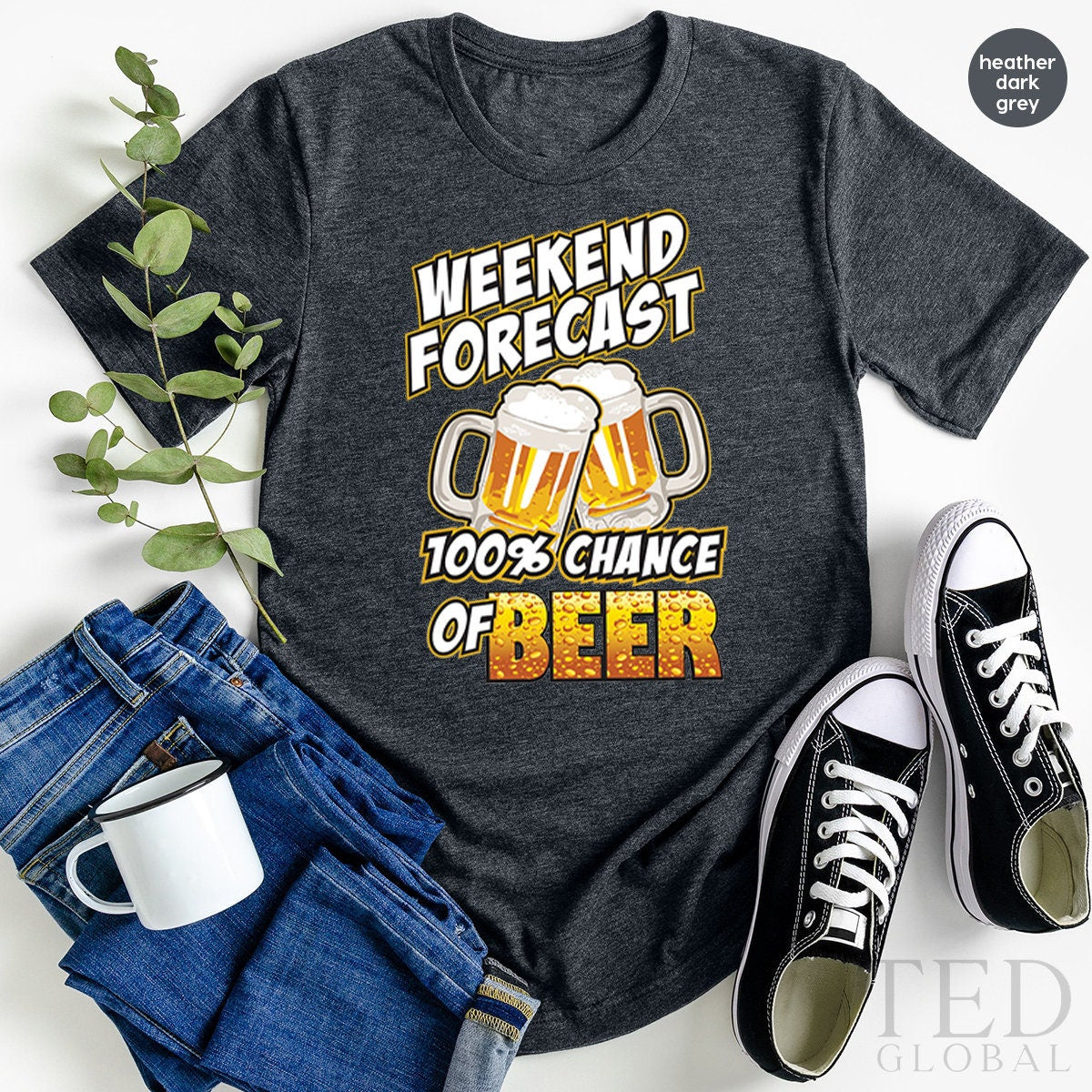 Day Drinking Shirt,Weekend Shirt,Beer T Shirt,Alcohol Shirt,Weekend Forecast %100 Chance Of Beer Shirt,Beer Shirt,Beer Lovers Shirt - Fastdeliverytees.com