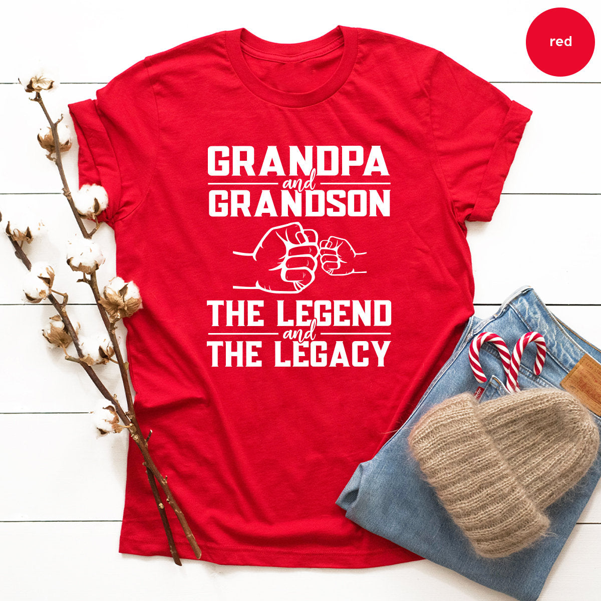 Grandpa And Grandson Shirt, Grandpa TShirt, Gift For Grandad, Papa T Shirt, Papa Gifts, Grandfather Shirts, Father's Day Shirt, Papa Tee - Fastdeliverytees.com