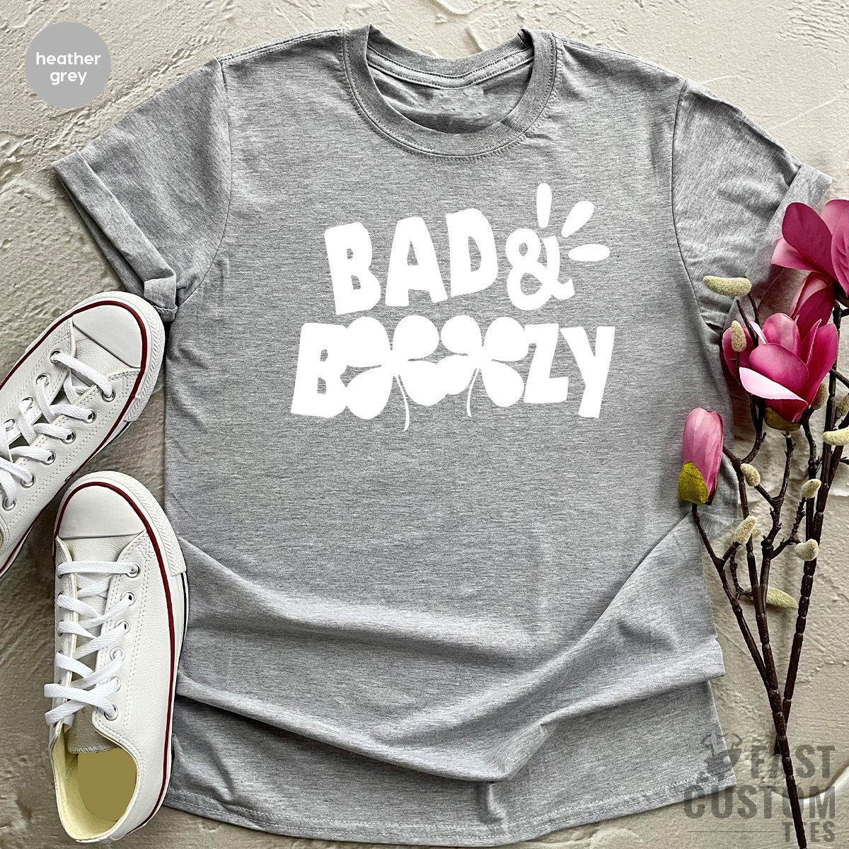 Drinking Shirt, Bad Boozy TShirt, St Patrick Day Shirts, Lets Paddy T Shirt, Irish Beer Drink Tee, Day Drink Tee, Irish Day Gifts - Fastdeliverytees.com