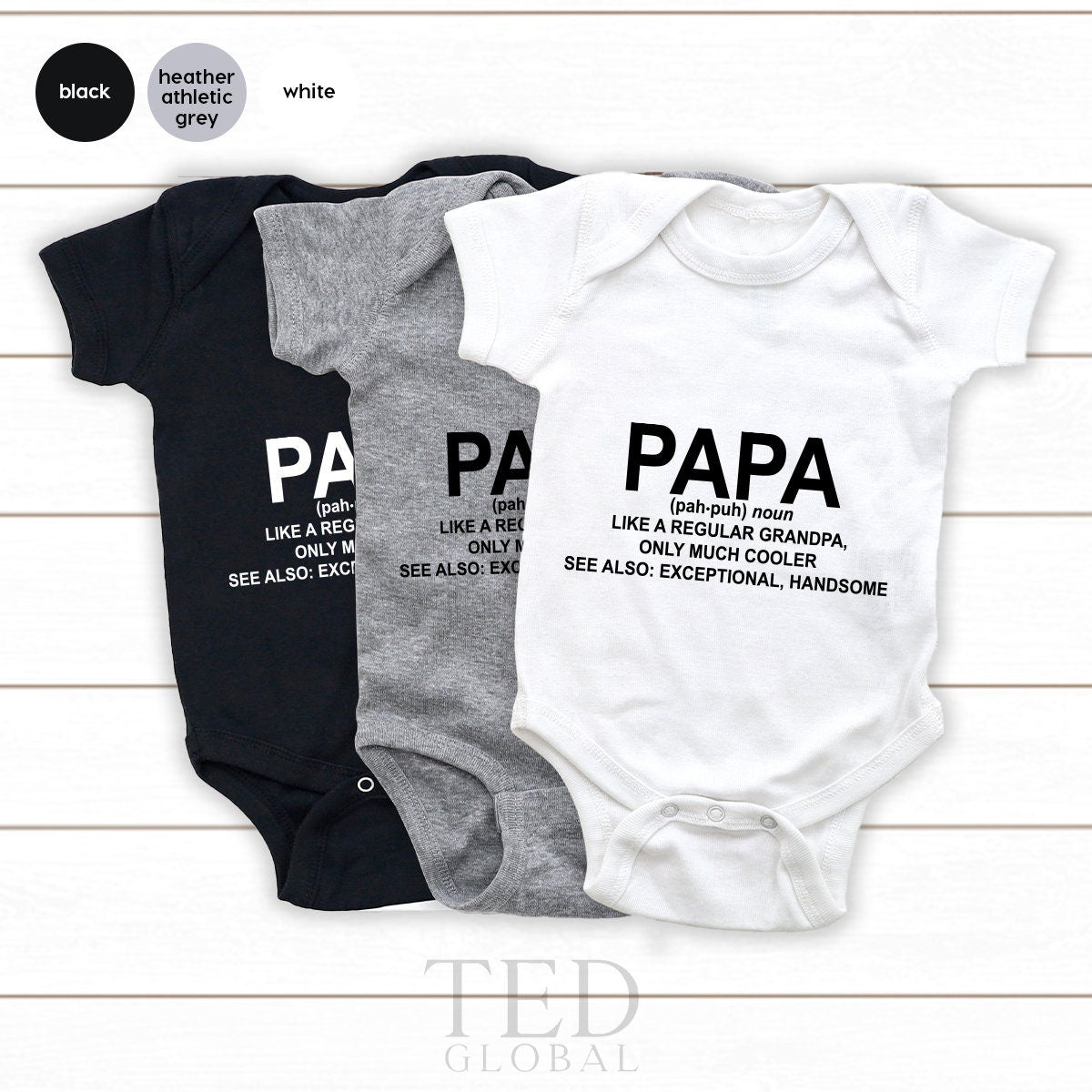 Papa T Shirt, Best Dad T-Shirt, Handsome Grandpa Tshirt, Fathers Day Gifts, ,Cool Grandfather Shirt, Papaw Gift - Fastdeliverytees.com