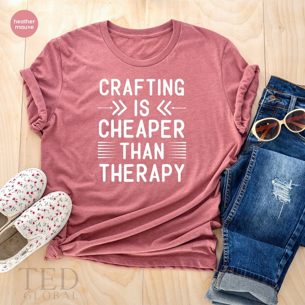 Crafting T-Shirt, Funny Craft TShirt, Cute Hobby T Shirt, Shirt For Crafter, Gift For Artist, Art Teacher Tees, Creating Graphic Tees - Fastdeliverytees.com