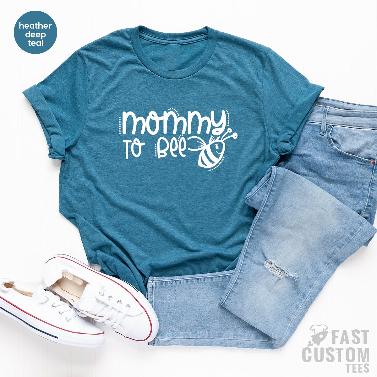 Mommy To Bee Shirt, Baby Announcement Shirt, Pregnancy Reveal Tee, Pregnant T Shirts, Mom To Be T Shirt, New Mama Gift, Gift For New Mom - Fastdeliverytees.com