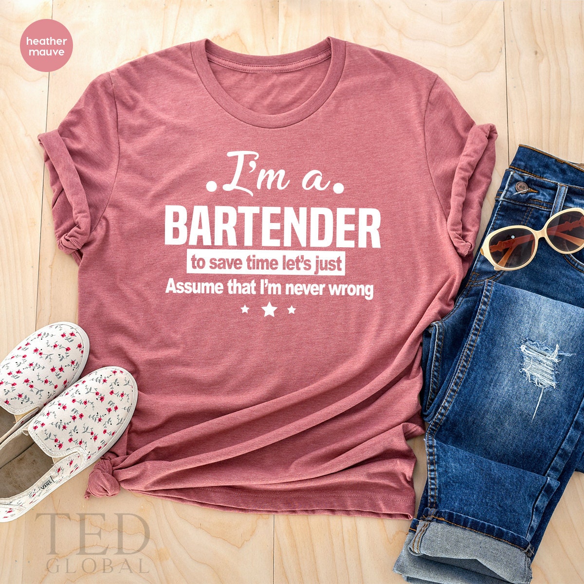 Funny Bartender T-Shirt, Bartending Shirt, Barmen T Shirt, Barmaid Shirt, Sarcastic Barista Shirts,  Funny Bartending Tee, Bar Men Gifts - Fastdeliverytees.com