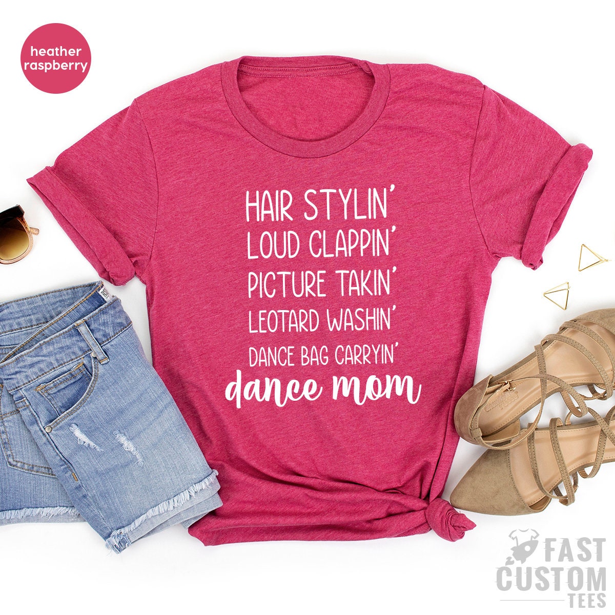 Dance Mom Shirt, Favorite Mom Tee, Dance Lover Mom Gift, Dance Mama Shirt, Dance Mom Gifts, Gift For Dance Mom, Cute Mom Gift, Mothers Day - Fastdeliverytees.com