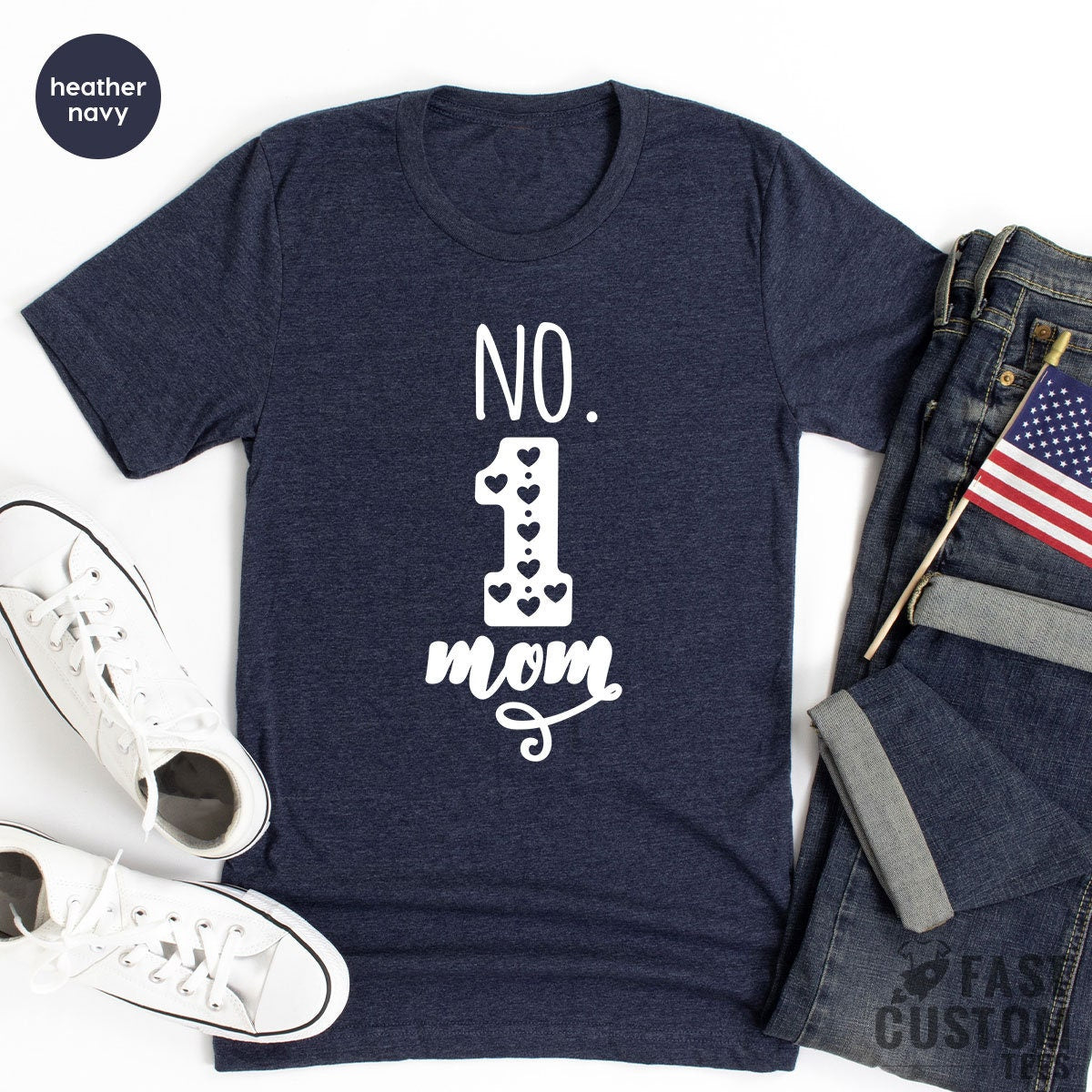 Funny Mom Shirt, Number 1 Shirt, Favorite Mom TShirt, Best Mom T Shirt, Cute Mom Shirts, Shirt For Mom, Mum TShirt, Gift For Mom, Mama Gifts - Fastdeliverytees.com