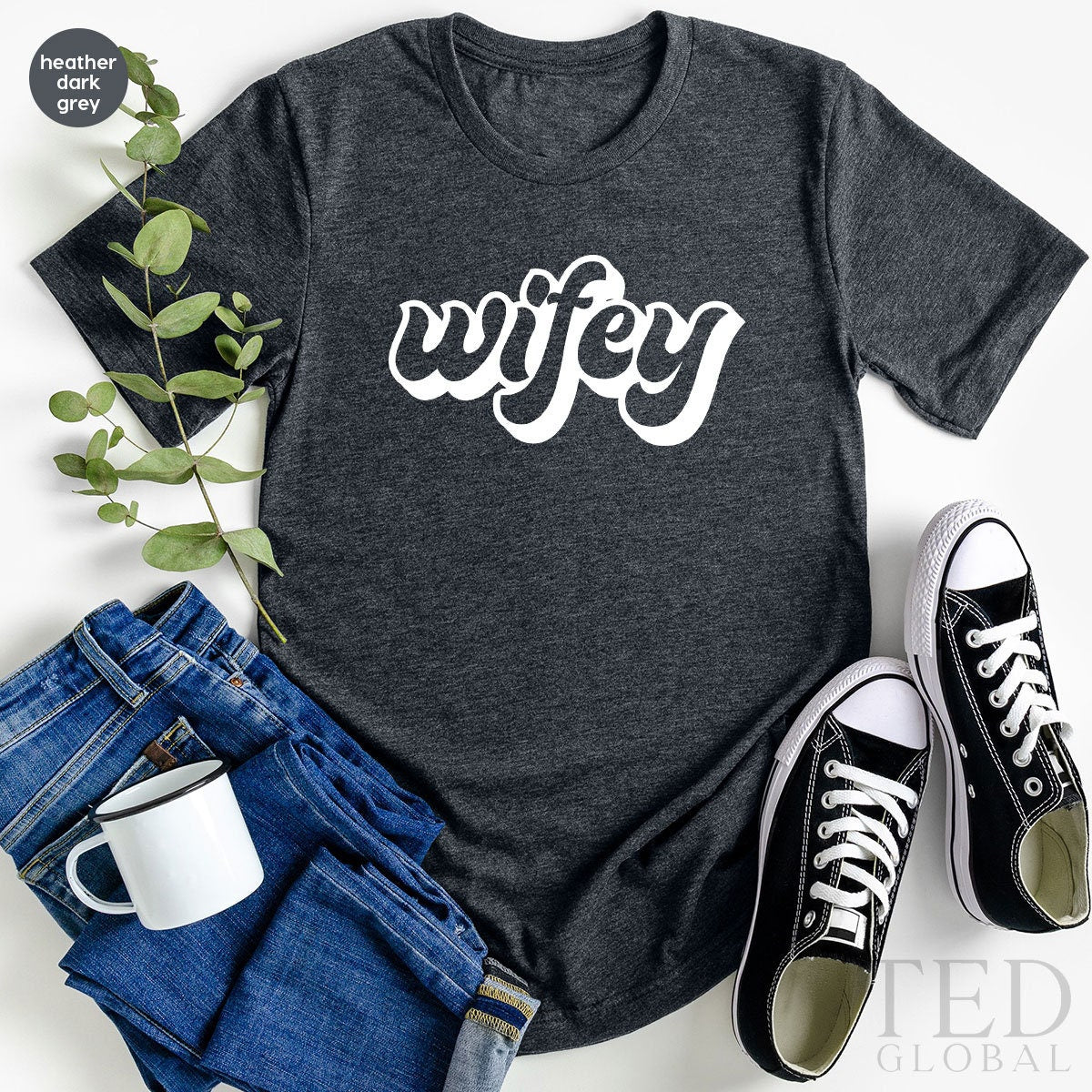 Retro Wifey T Shirt, Engagement TShirt, Just Married Shirts, New Wife Gift, Wedding Party T-Shirt, Bridal Gift Engagement, Wifey Shirt - Fastdeliverytees.com