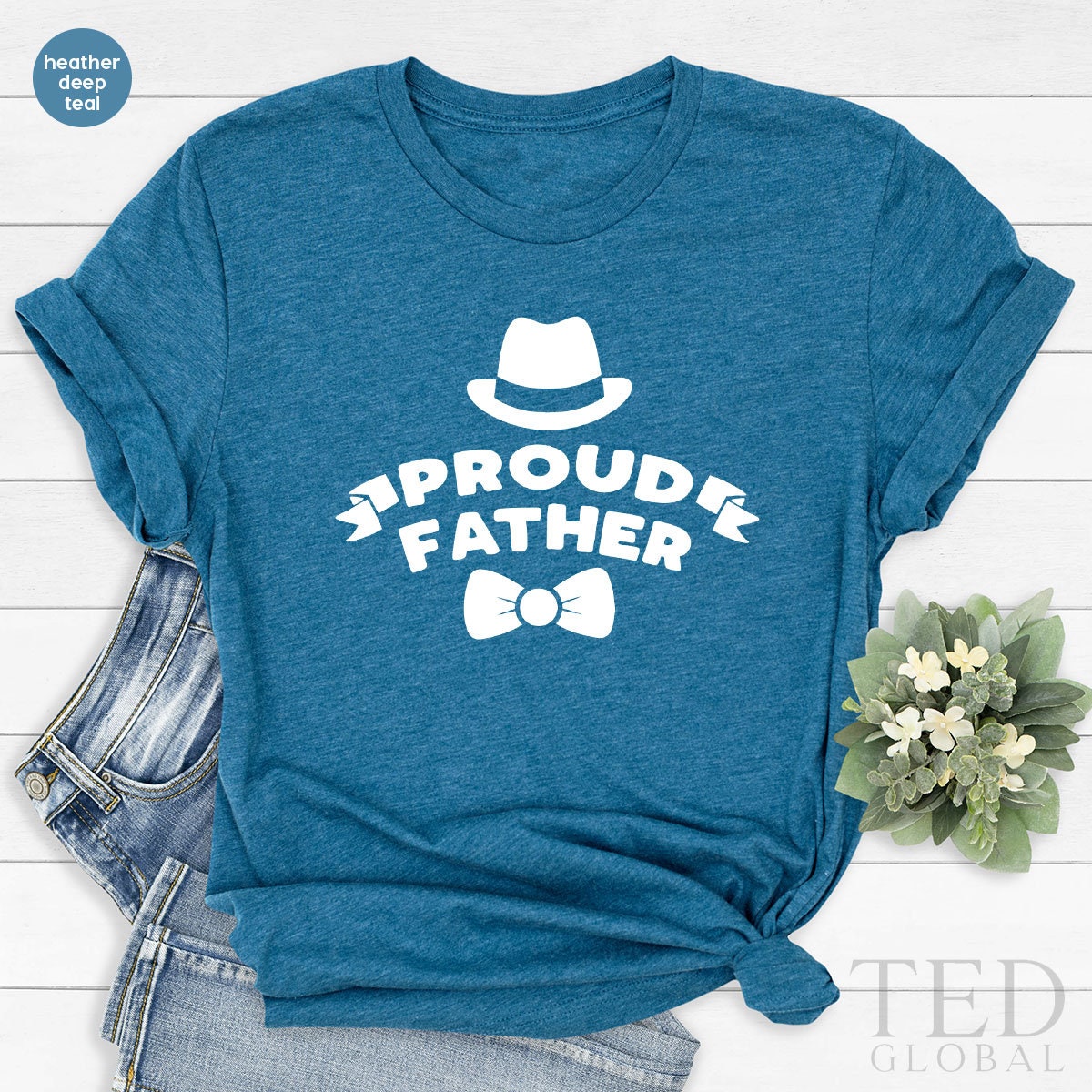 Superhero Dad Shirt, Fathers Day Shirt, Proud Father Shirt, Cool Dad TShirt, Gift For Father, Super Father T Shirt, New Father Tee - Fastdeliverytees.com