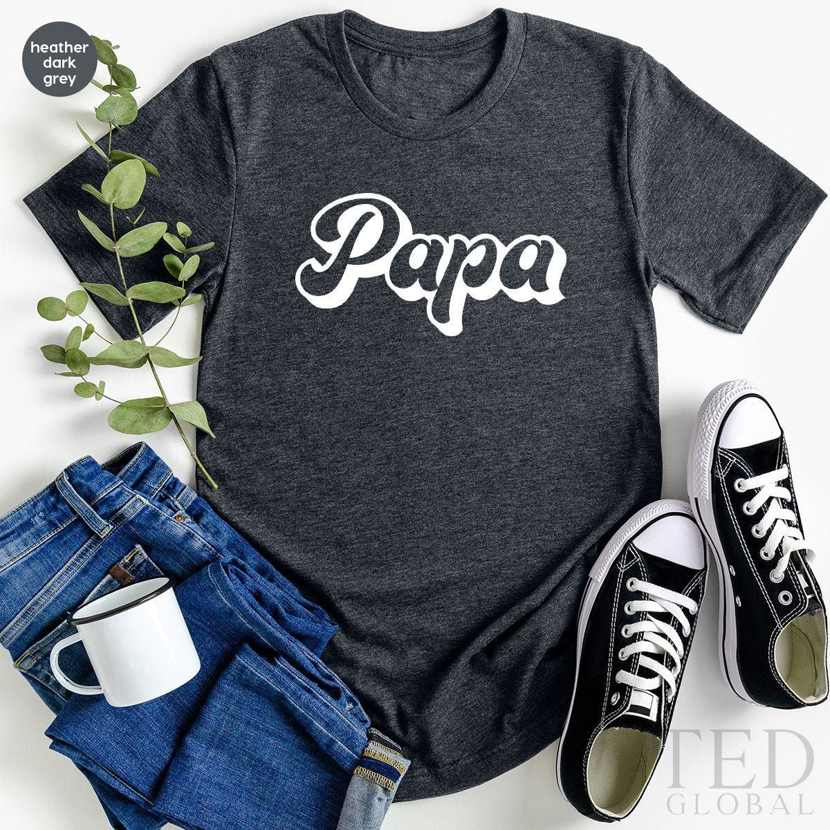 Retro Papa Shirt, Best Papa T Shirt, Gift For Grandpa, Papaw T-Shirt, Shirt For Granddad, Grandfather T-Shirt, Gift For Papa - Fastdeliverytees.com