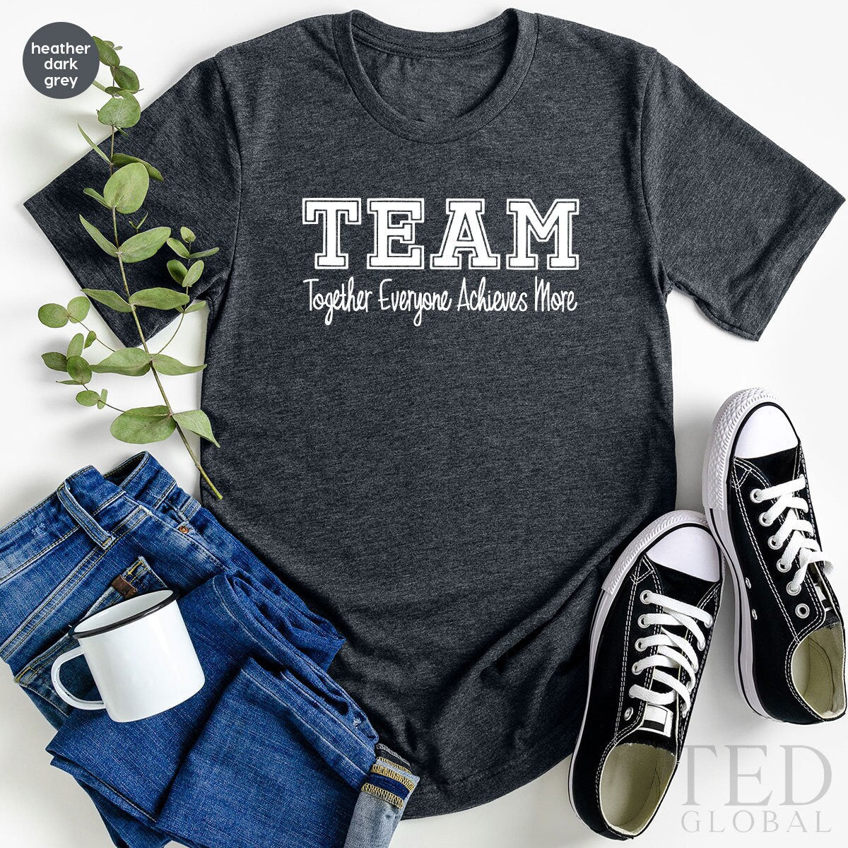 Team T Shirt, Teamwork TShirt, Custom Team Shirts, Together Everyone Archives More, Sport Team Tee,Gift For Employee From Boss, Motivational - Fastdeliverytees.com
