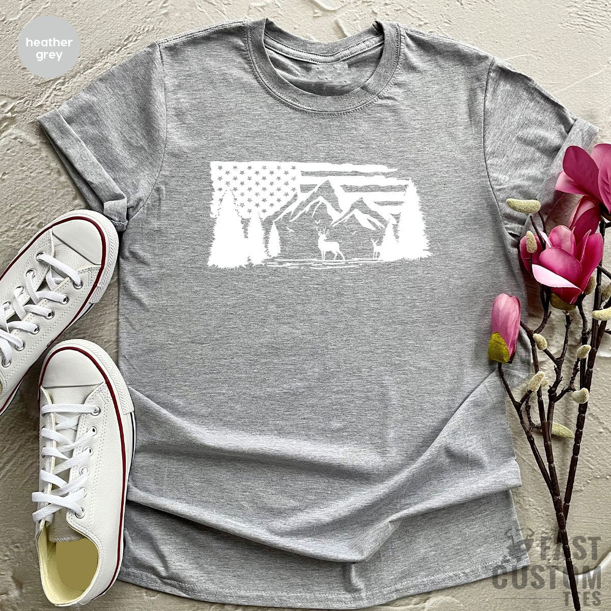 Camping Shirt, USA Mountain TShirt, Hiking T Shirt, Camp Gifts, Outdoor Shirts, Vacation T Shirt, Nature Lover Shirt, Gift For Camper - Fastdeliverytees.com