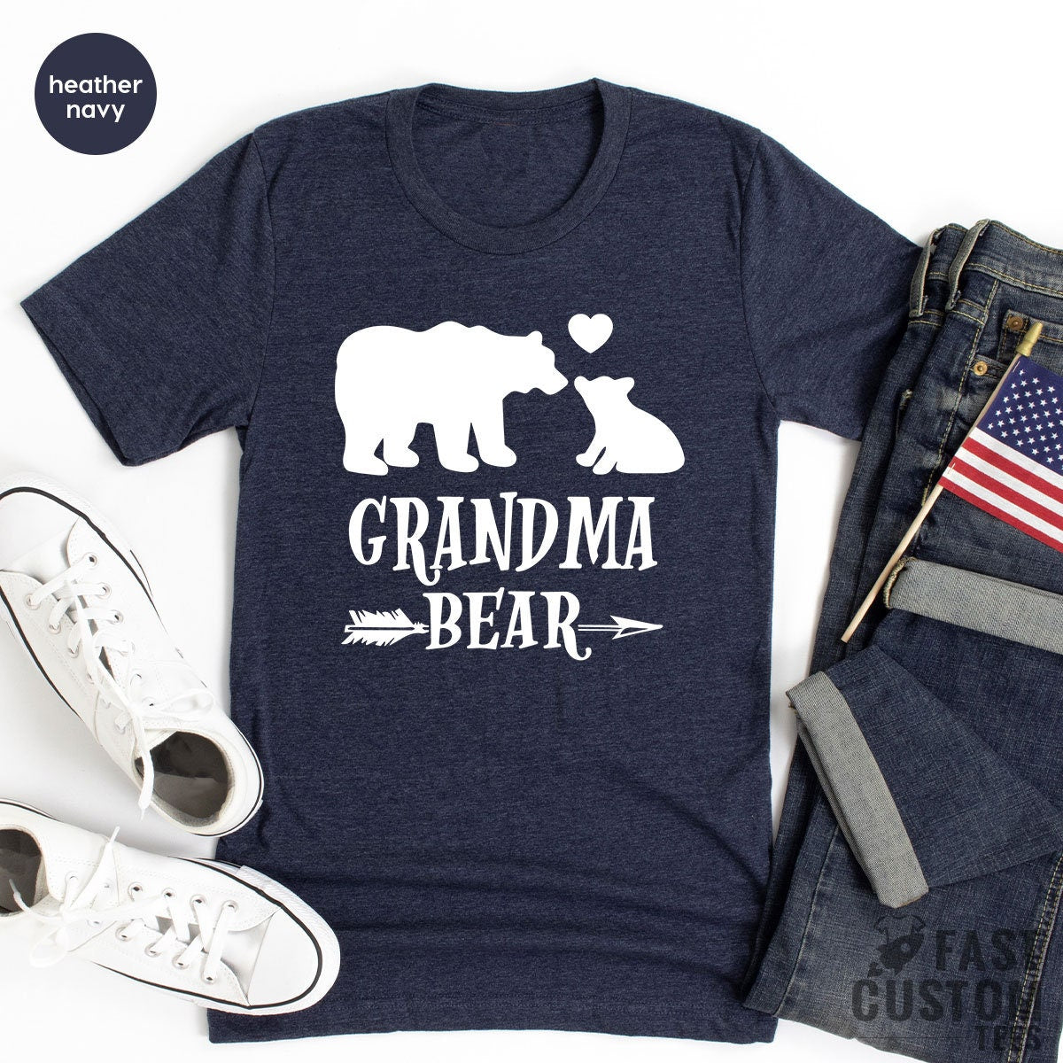 Nana T Shirt, Grandma Bear Shirt, Gift For Grandma, Mothers Day T Shirt, Bear Family Shirt, Grandma Shirt, Gigi Shirt, Grandmother Shirt - Fastdeliverytees.com