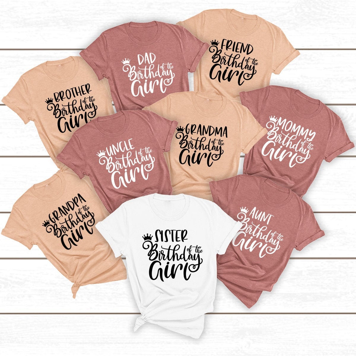 Family Birthday TShirt, Birthday Crew Shirts, Birthday Family Shirts, Gift For Family, Family Reunion, Birthday Girl Shirt, Birthday Squad - Fastdeliverytees.com