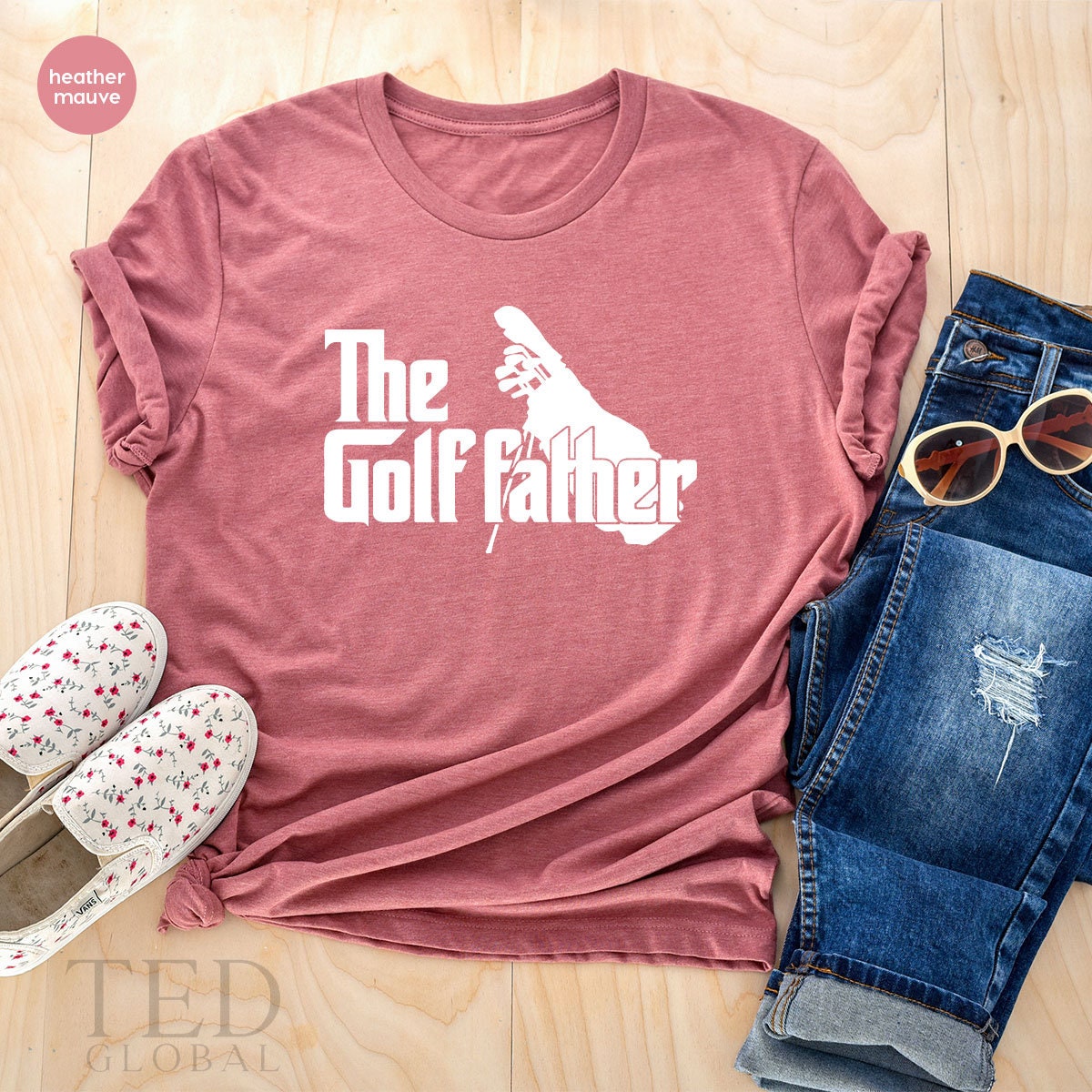 The Golf Father Shirt, Funny Golf Shirt, Golf Dad TShirt, Fathers Day T Shirt, Golf Lover Gift, Golfing Shirt For Men, Masters Shirt Golf - Fastdeliverytees.com