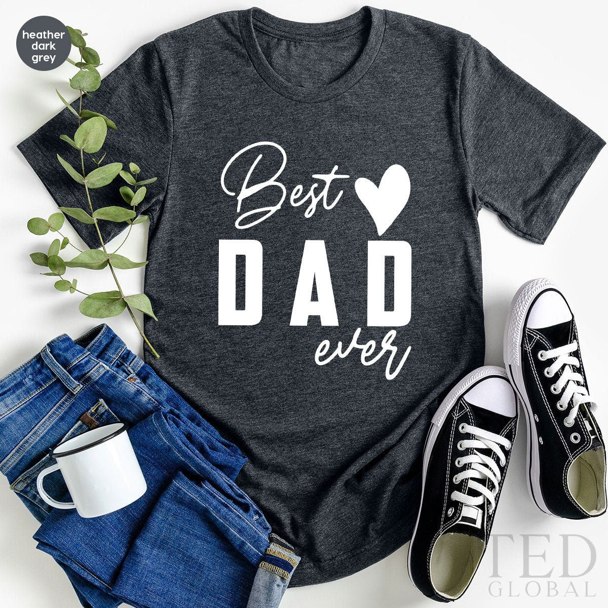 Best Dad Ever Shirt, Grandpa Shirt, Best Dad Shirt, Fathers Day Gifts, Daddy T Shirt, Gift For Dad, Dad Shirt, New Dad Shirt - Fastdeliverytees.com