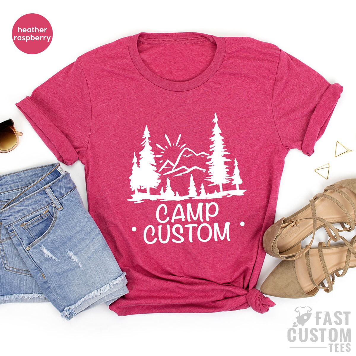Camp Life Shirt, Camping Friend Gift, Summer Camp Shirt, Camping Lover Shirt, Simple Camping Shirt - Fastdeliverytees.com