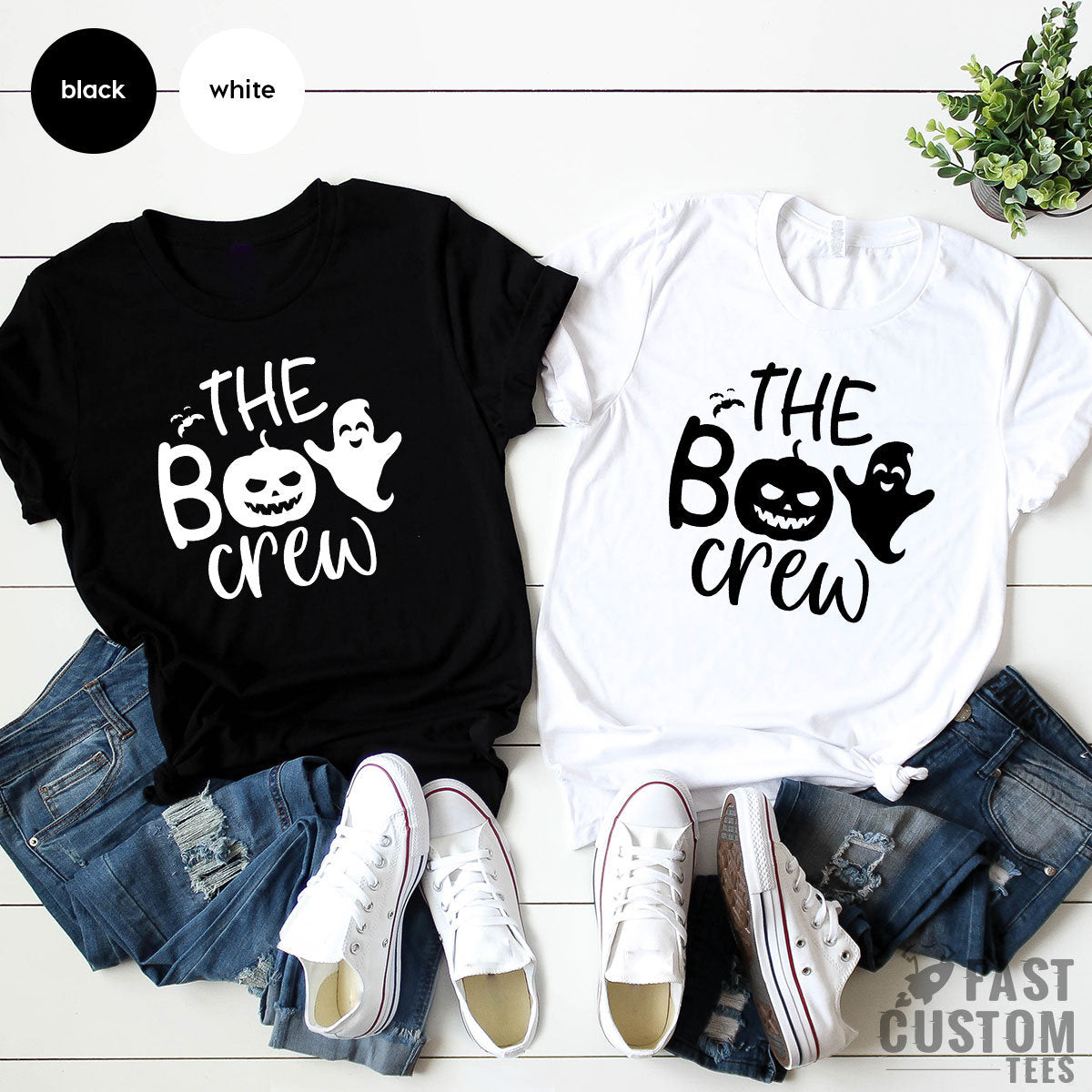 The Boo Crew Shirt, Halloween Squad Shirt, Ghost Family Shirt, Family Matching Halloween Shirt, Funny Halloween Shirt, Halloween Gift - Fastdeliverytees.com