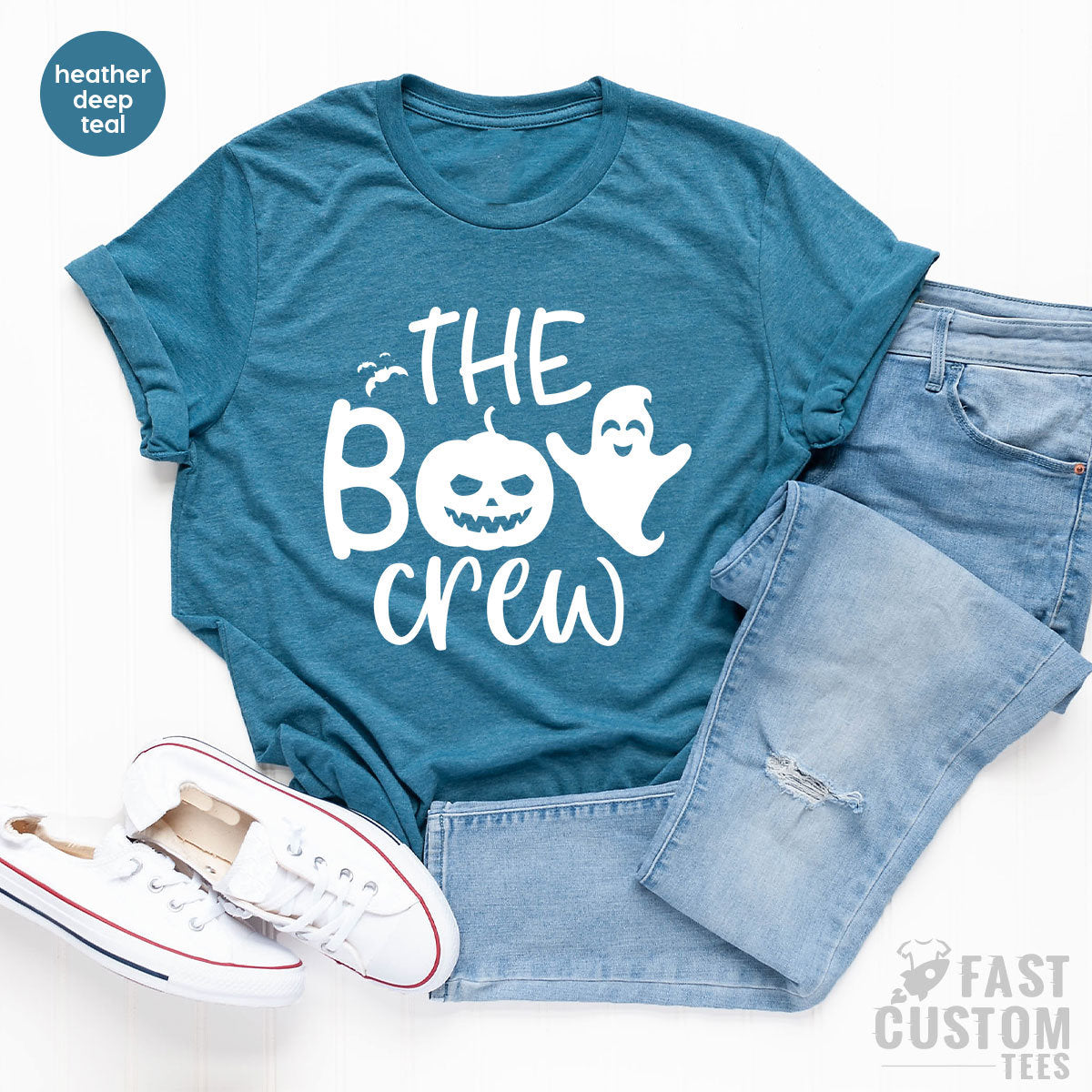 The Boo Crew Shirt, Halloween Squad Shirt, Ghost Family Shirt, Family Matching Halloween Shirt, Funny Halloween Shirt, Halloween Gift - Fastdeliverytees.com