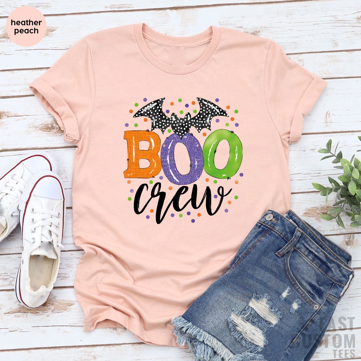 Boo Crew Shirt, Funny Halloween T-Shirt, Trick Or Treat Tshirt, Boo Shirt, Halloween Party Gifts, Spooky Season Shirt, Fall Shirts - Fastdeliverytees.com
