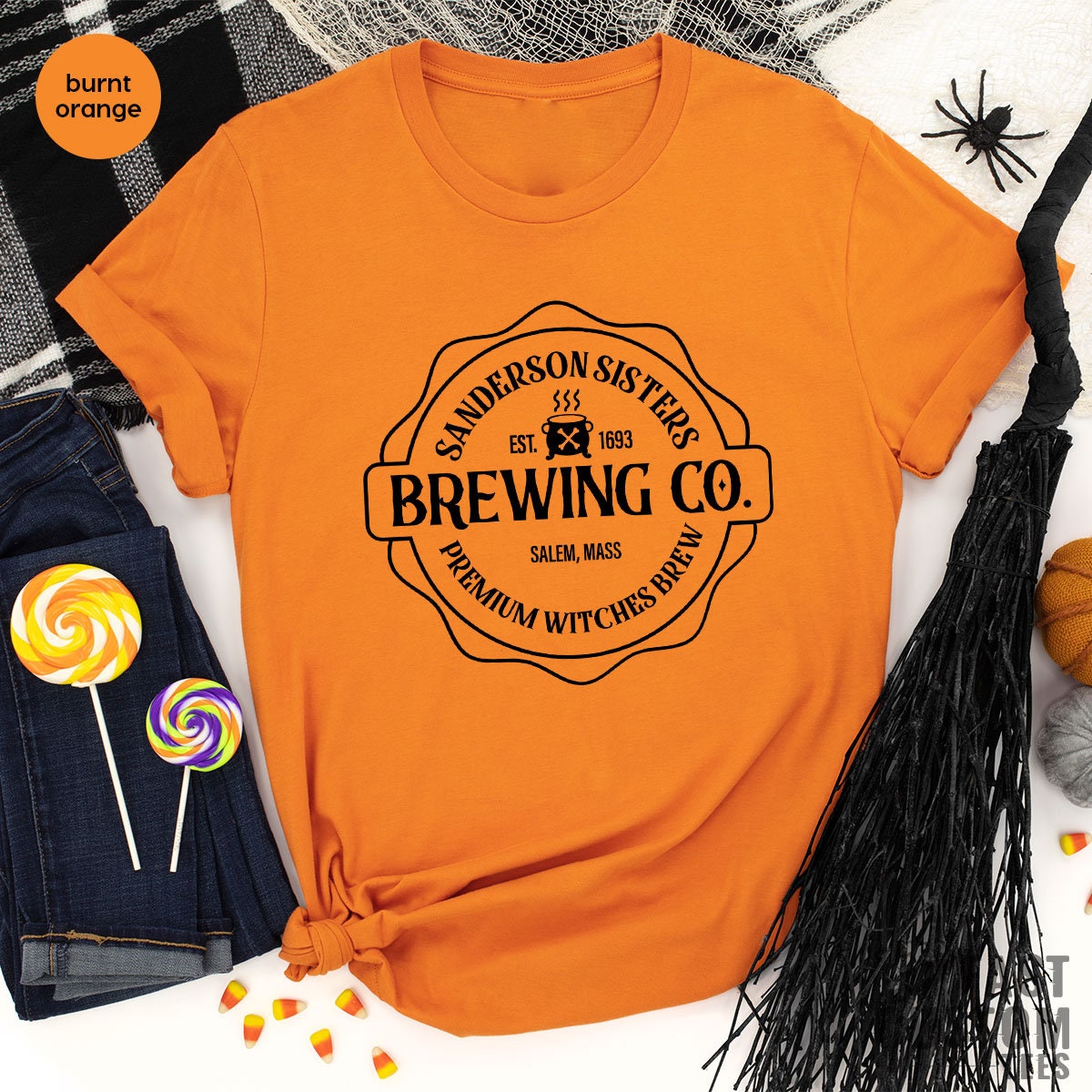 Halloween Sisters Shirt, Brewing Co Shirt, Witch Shirts, Halloween Gifts, Women Halloween Shirt, Vintage Halloween, Fall Shirt - Fastdeliverytees.com