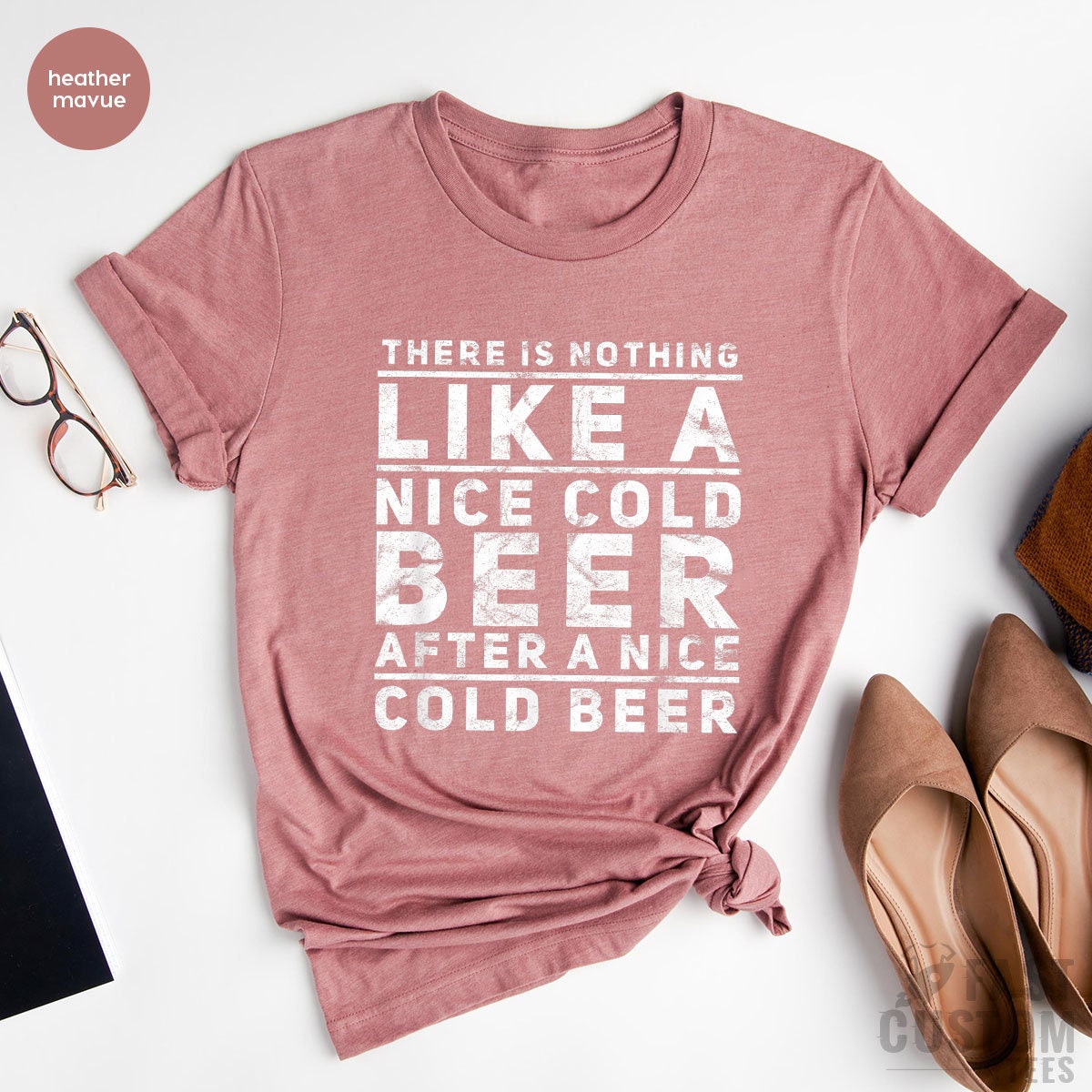 Beer Shirt, Oktoberfest Shirt, Drinking T-Shirt, There Is Nothing Like A Nice Cold Beer After A Nice Cold Beer, Alcohol Shirt, Day Drinker - Fastdeliverytees.com