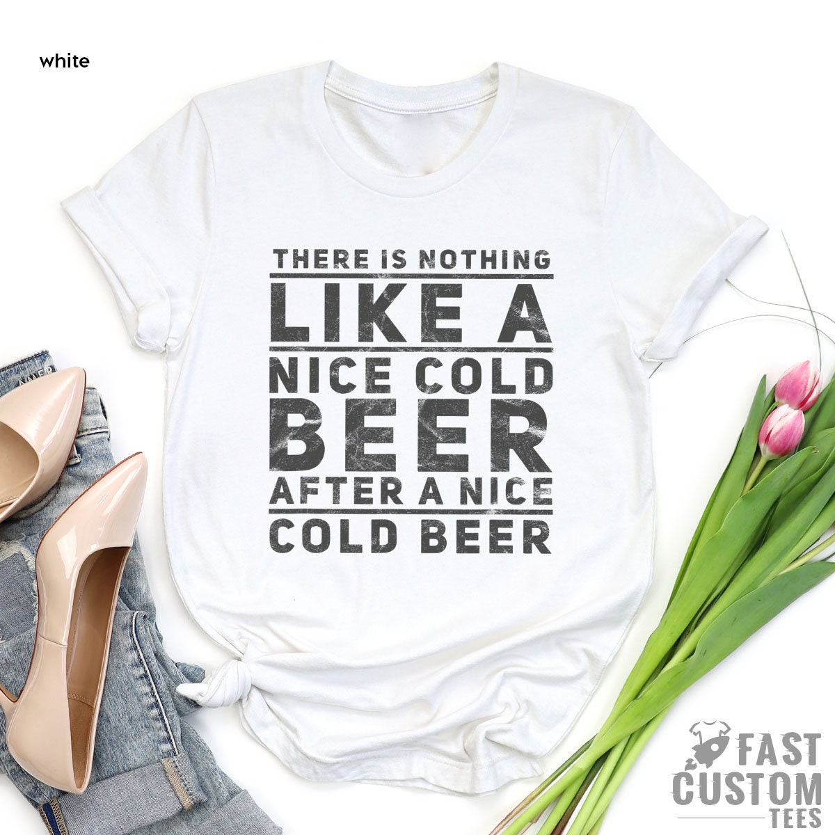 Beer Shirt, Oktoberfest Shirt, Drinking T-Shirt, There Is Nothing Like A Nice Cold Beer After A Nice Cold Beer, Alcohol Shirt, Day Drinker - Fastdeliverytees.com