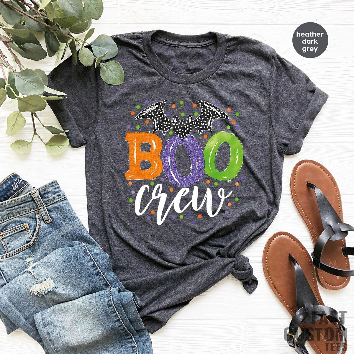 Boo Crew Shirt, Funny Halloween T-Shirt, Trick Or Treat Tshirt, Boo Shirt, Halloween Party Gifts, Spooky Season Shirt, Fall Shirts - Fastdeliverytees.com