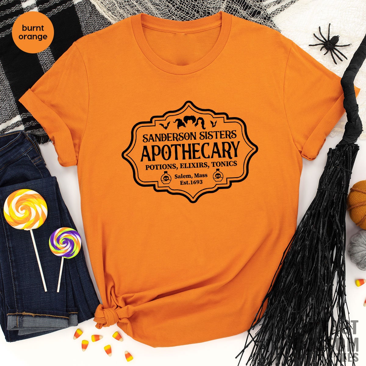 Sisters Apothecary Shirt, Halloween Movie Shirt, Hocus Shirt, Women Halloween Shirts, Halloween Party Shirt, Vintage Shirt, Fall Shirt - Fastdeliverytees.com