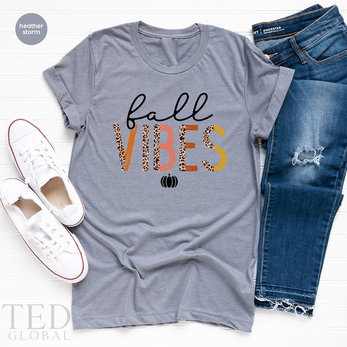Fall Vibes Shirt, Cute Autumn T Shirt, Halloween T Shirt, Pumpkin Shirts, Funny Christmas Tee, Thanksgiving T-Shirt, Family Fall Gift - Fastdeliverytees.com