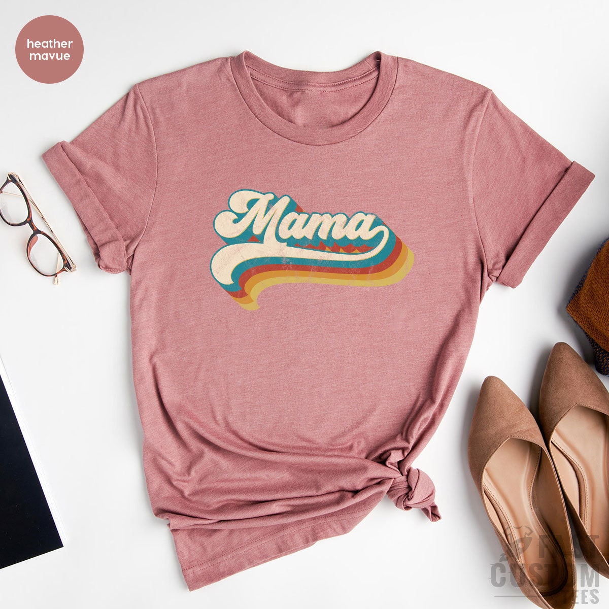 Vintage Mama Shirt, Mom Shirts, Mothers Day Gifts, Retro Mom T-Shirt, Vintage T Shirt, Shirts For Mom, Mom Birthday Shirts - Fastdeliverytees.com