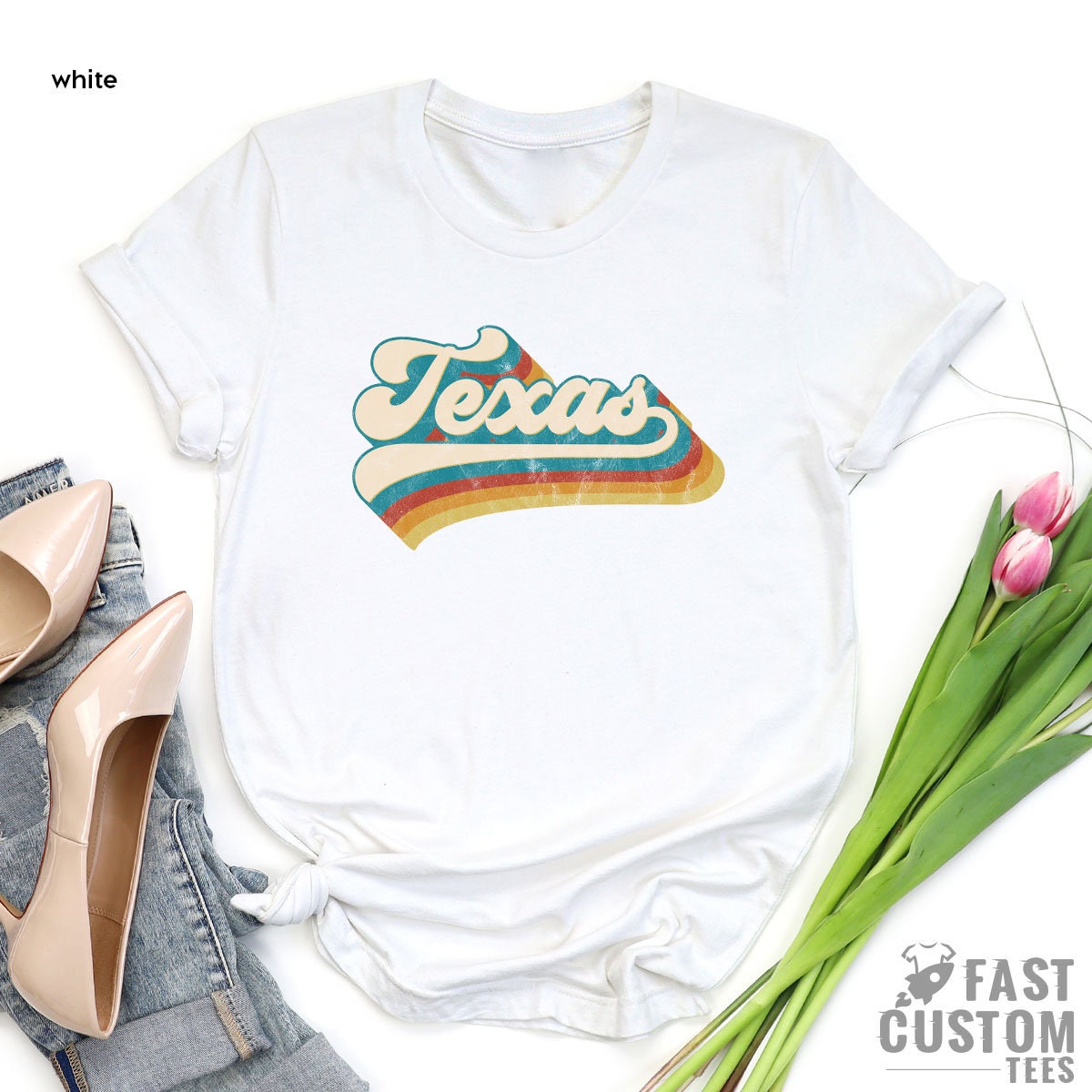 Vintage Texas Shirt, Texas Fan Shirt, Vintage T Shirt, Game Day Shirts, College Student Gifts, State Shirts, Texas T-Shirt - Fastdeliverytees.com