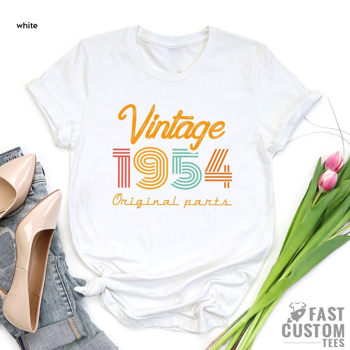 67th Birthday Shirt, Vintage T Shirt, Vintage 1954 Shirt, 67th Birthday Gift For Women, 67th Birthday Shirt Men, Retro Shirt, Vintage Shirts - Fastdeliverytees.com