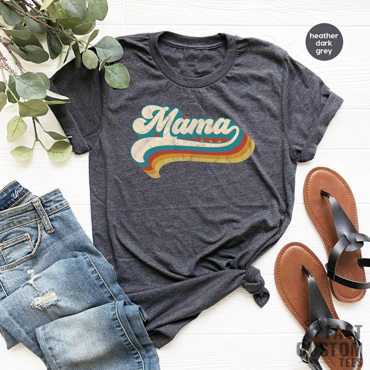 Vintage Mama Shirt, Mom Shirts, Mothers Day Gifts, Retro Mom T-Shirt, Vintage T Shirt, Shirts For Mom, Mom Birthday Shirts - Fastdeliverytees.com