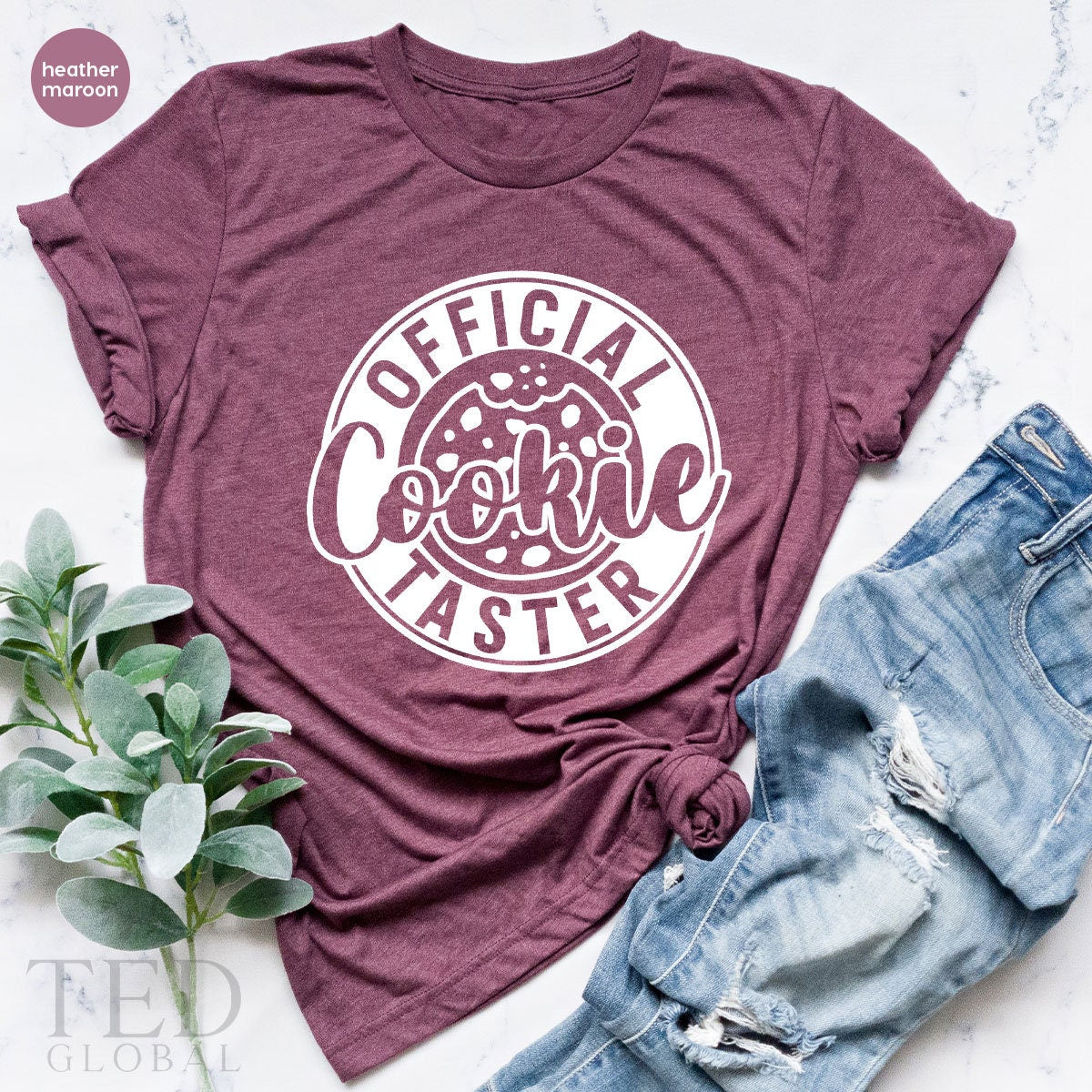 Cute Official Cookie Taster T-Shirt, Family Christmas Shirt, Funny Baking Shirts, Christmas Baking Shirt, Cookie TShirt, Gift For Christmas - Fastdeliverytees.com