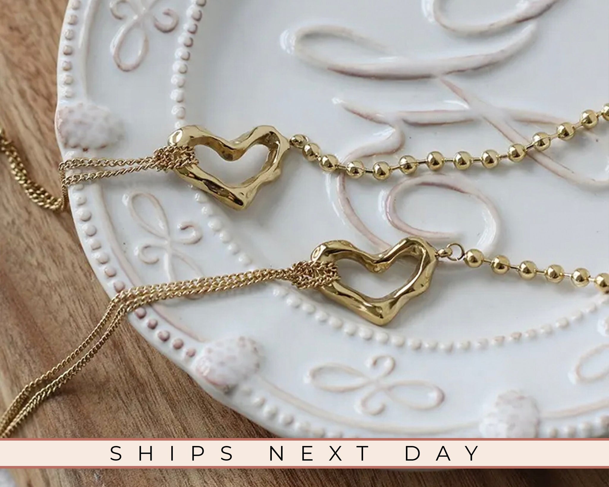 Heart-shaped Charm Bracelet – heart factory accessories