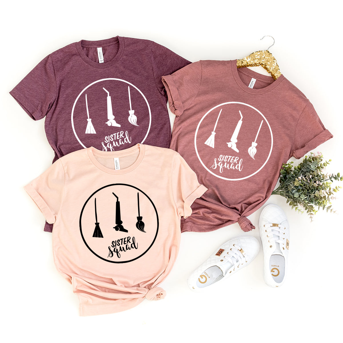 Sanderson Sisters Shirt, Hocus Pocus T-Shirt, Hocu Pocu Shirt, Sister Squad Shirt, Halloween T-Shirt, Halloween Shirt, Fall T-Shirt - Fastdeliverytees.com